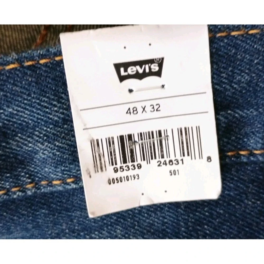 NWT Levi's 501 Original Stretch Button Fly Big & Tall 48